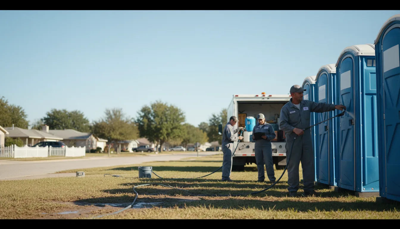 Long-Term Portable Toilet Rental in Belmont, OH near me